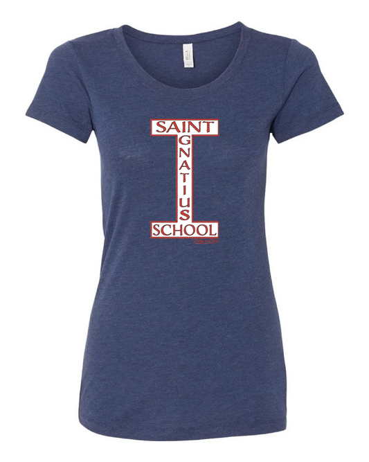 "St Ignatius Letter" Design on Navy - Only in Clev 