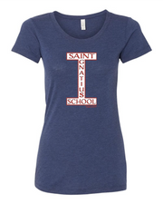 "St Ignatius Letter" Design on Navy