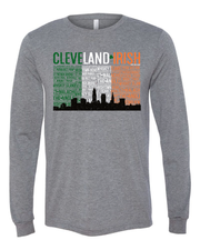 "Cleveland Irish Flag" design on Grey - Only in Clev