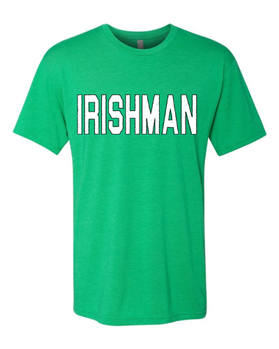 "Irishman" design on Kelly Green - Only in Clev