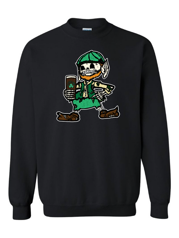 "Cleveland Irish Elf" on Black