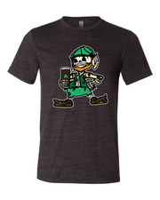 "Cleveland Irish Skull" Design on black