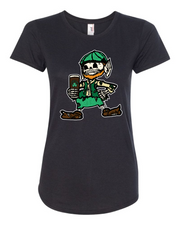 "Cleveland Irish Skull" Design on black