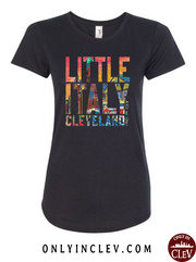 "Little Italy Cleveland" Design on Black - Only in Clev