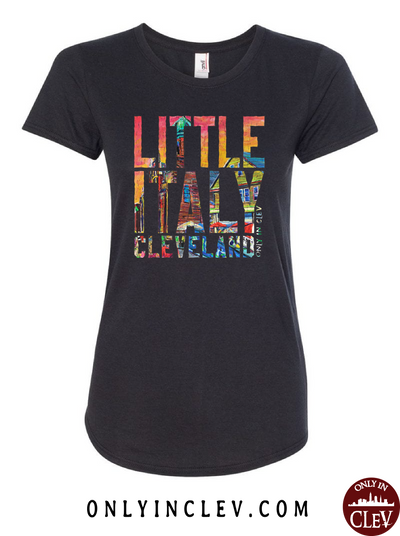 Little Italy Cleveland Womens T-Shirt - Only in Clev
