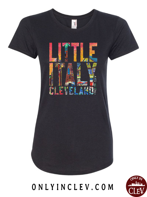 Little Italy Cleveland Womens T-Shirt - Only in Clev