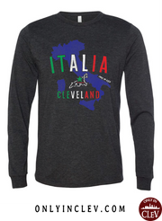 "Italia Cleveland" Design on Black - Only in Clev