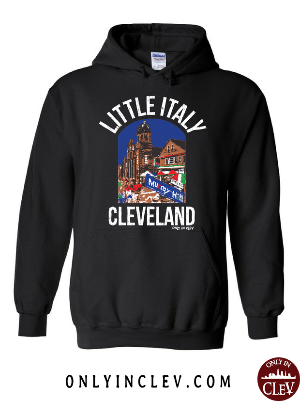 "Murray Hill" Design on Black - Only in Clev