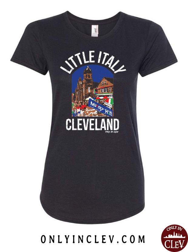 "Murray Hill" Design on Black - Only in Clev