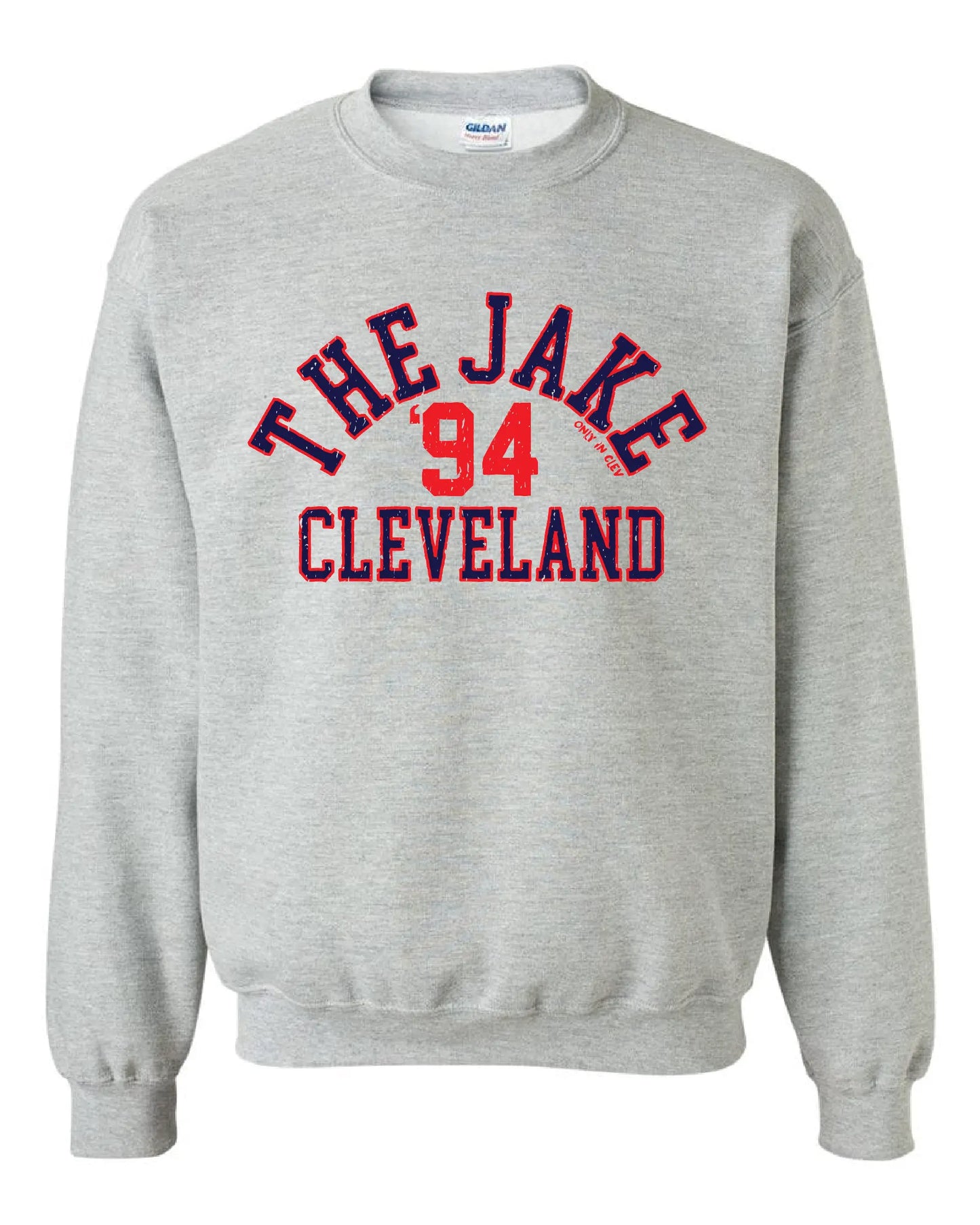 "The Jake" Baseball Design on Gray - Only in Clev