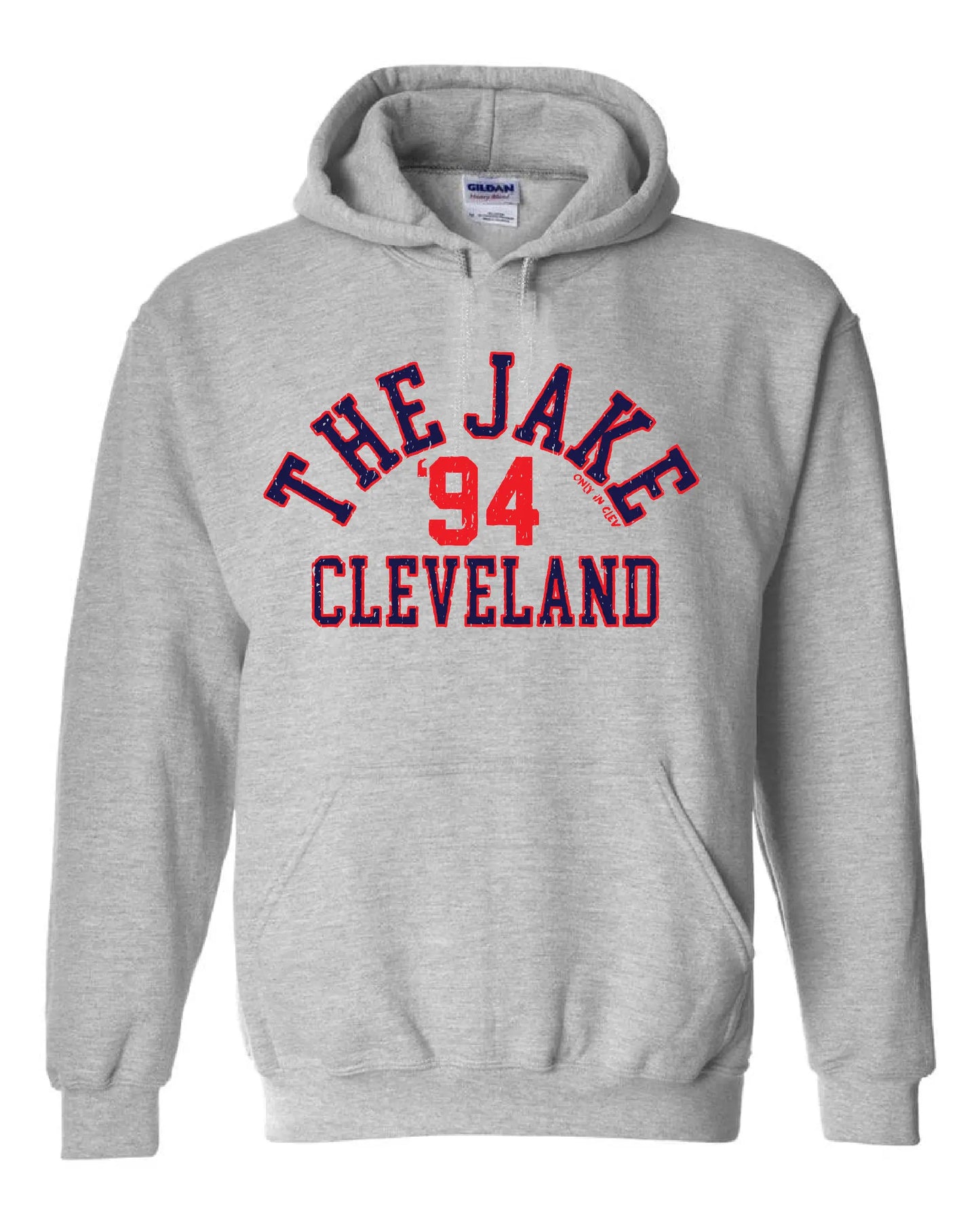 "The Jake" Baseball Design on Gray - Only in Clev