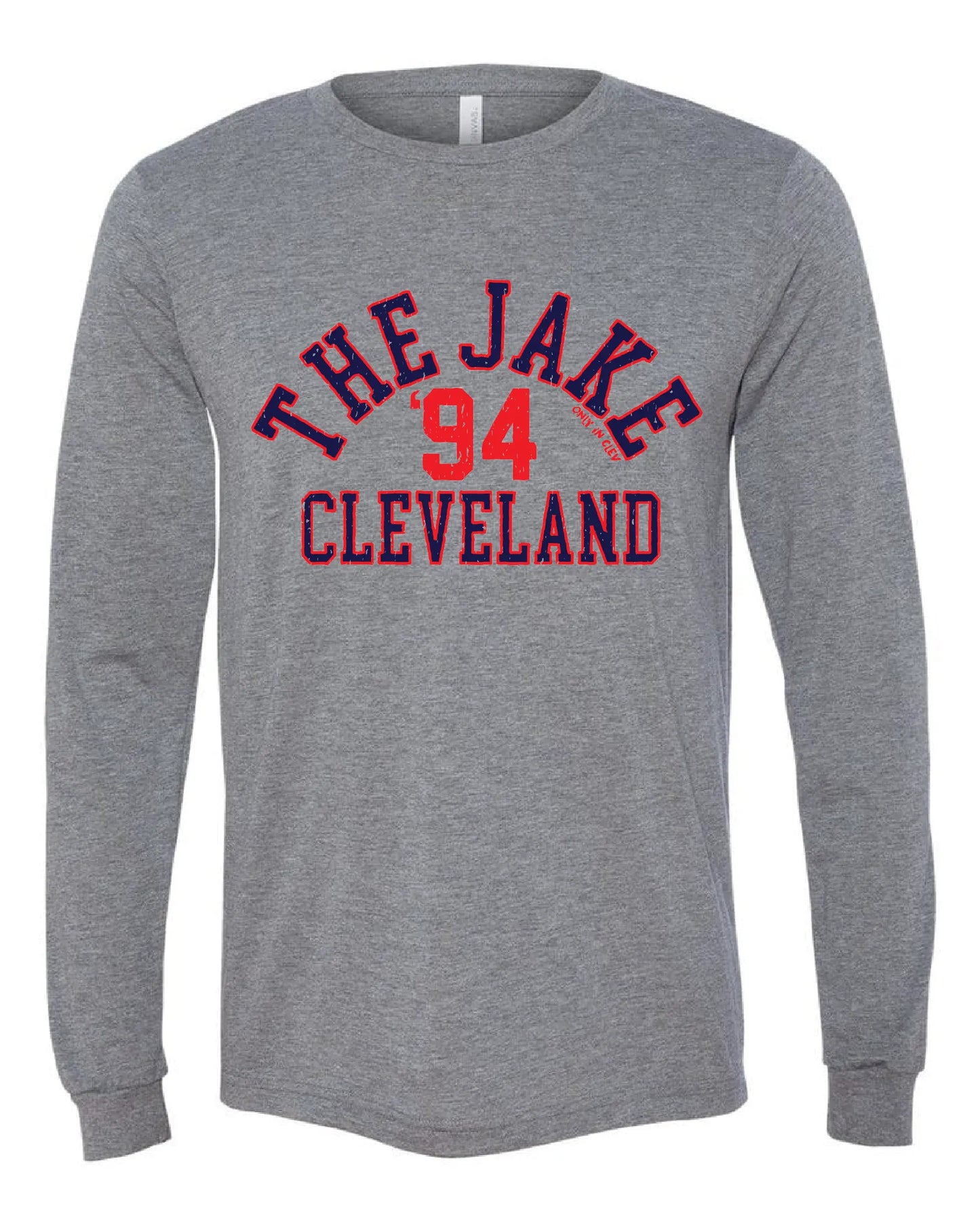 "The Jake" Baseball Design on Gray - Only in Clev