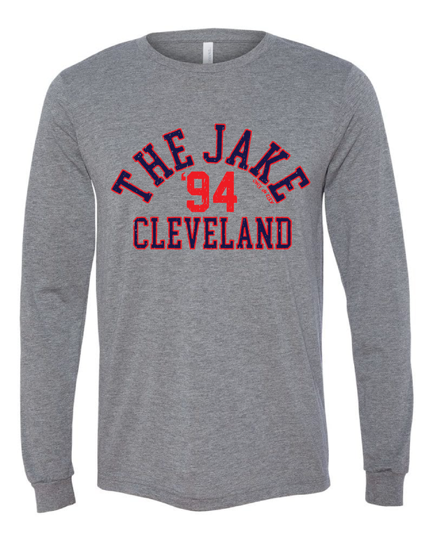 "The Jake" Baseball Design on Gray - Only in Clev
