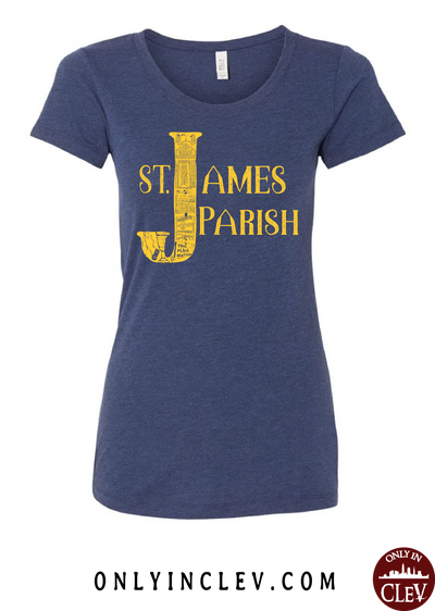 St. James Womens T-Shirt - Only in Clev