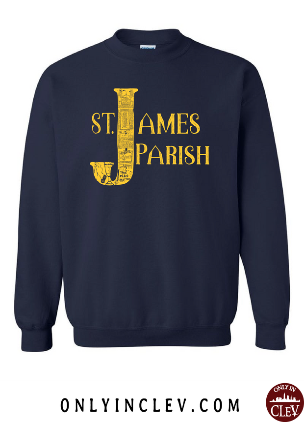 St. James Crewneck Sweatshirt - Only in Clev
