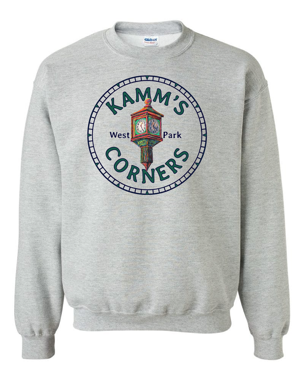 "Kamm's Corners" Design on Gray