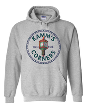 "Kamm's Corners" Design on Gray