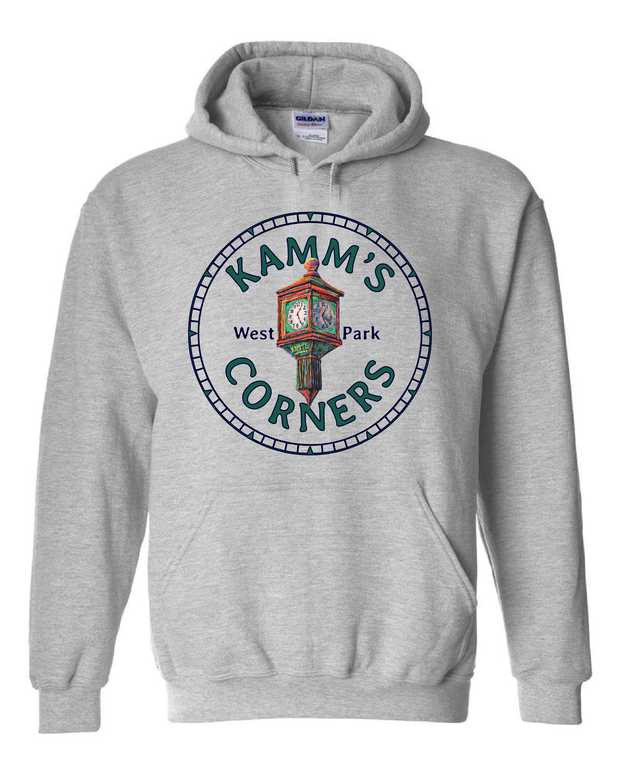 "Kamm's Corners" Design on Gray