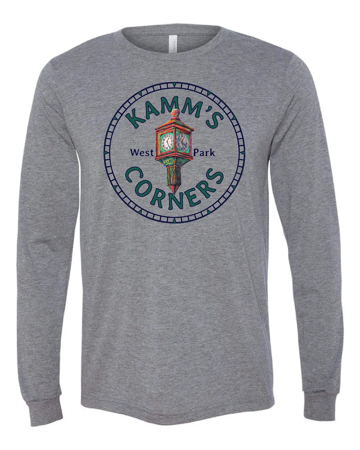 "Kamm's Corners" Design on Gray - Only in Clev 