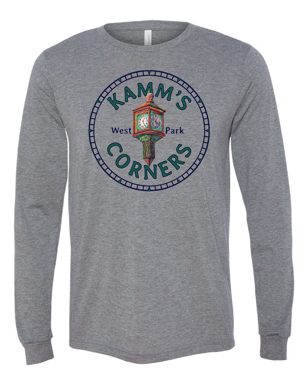 "Kamm's Corners" Design on Gray