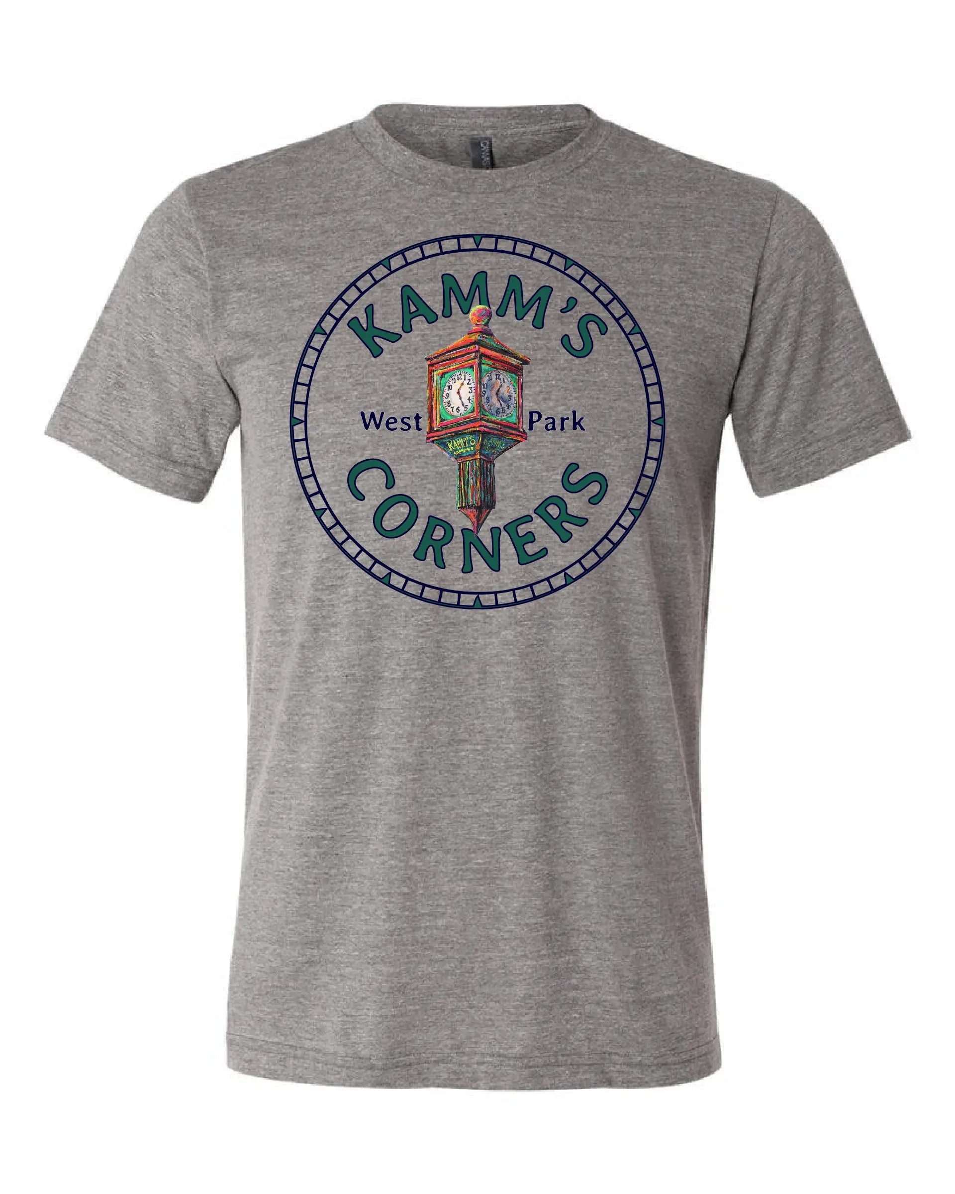 "Kamm's Corners" Design on Gray - Only in Clev 
