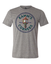 "Kamm's Corners" Design on Gray
