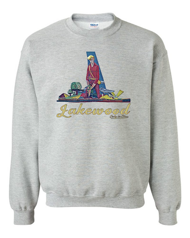 "Lakewood Legend" Design on Grey