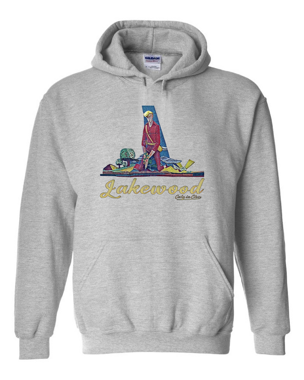 "Lakewood Legend" Design on Grey