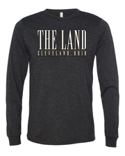 "The Land Metallic Gold" Design on Black - Only in Clev