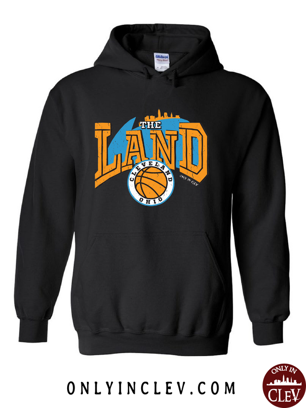 "The Land Retro 90's" Design on Black - Only in Clev