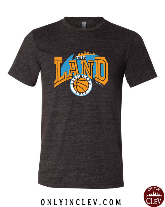 "The Land Retro 90's" Design on Black - Only in Clev