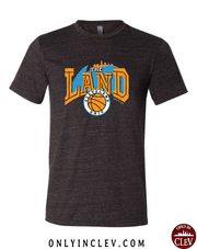 "The Land Retro 90's" Design on Black - Only in Clev