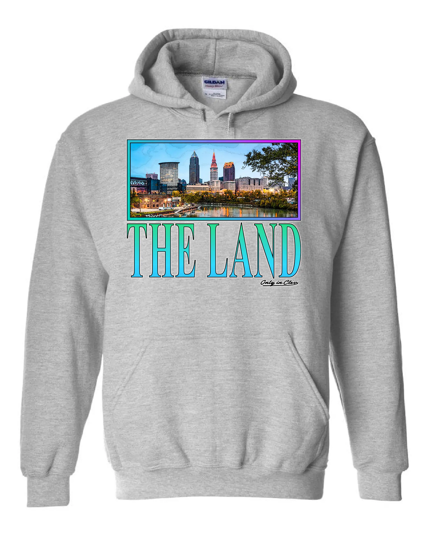 The Land Skyline on Grey - Only in Clev 