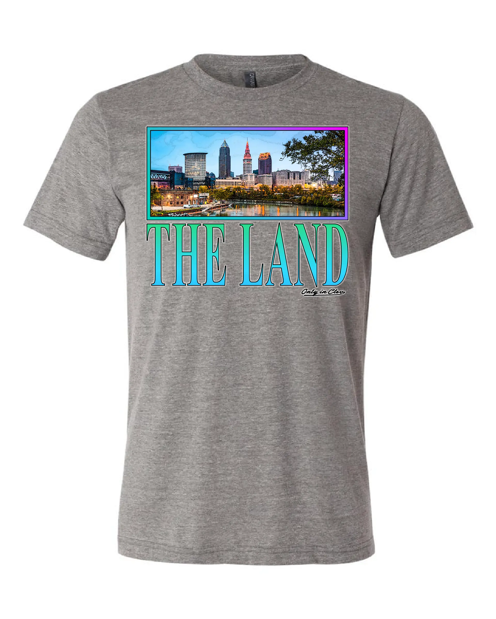 The Land Skyline on Grey - Only in Clev 