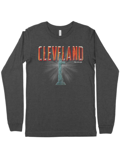 Cleveland Fountain of Eternal Youth T-Shirt on Black - Only in Clev