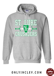 "St. Luke Crusaders" Design on Gray - Only in Clev