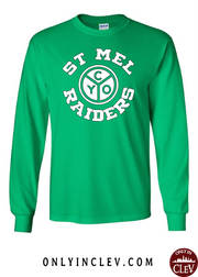 "St. Mel" Design on Green - Only in Clev