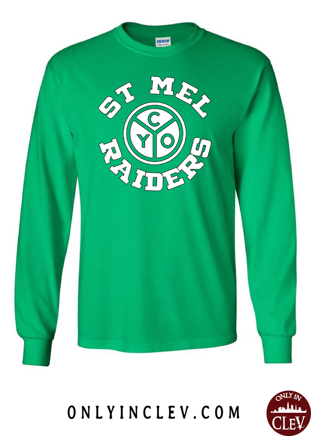"St. Mel" Design on Green - Only in Clev