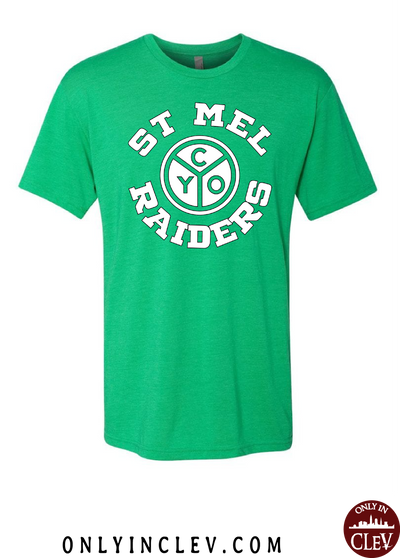 "St. Mel" Design on Green - Only in Clev