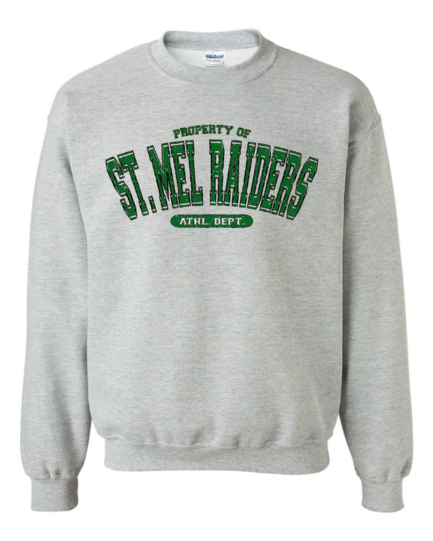 Property of "St. Mel's" Design on Gray - Only in Clev