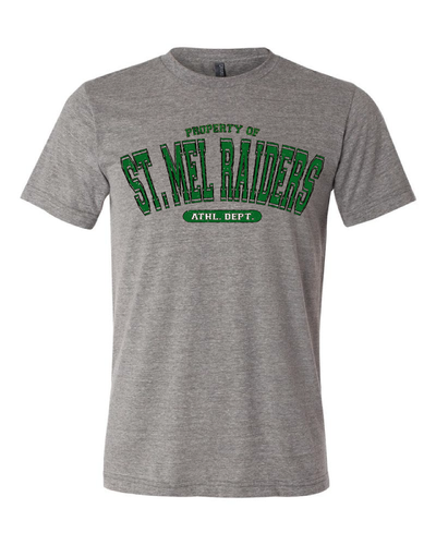 Property of "St. Mel's" Design on Gray - Only in Clev