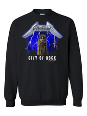 "Metallic Guardian" Design on Black