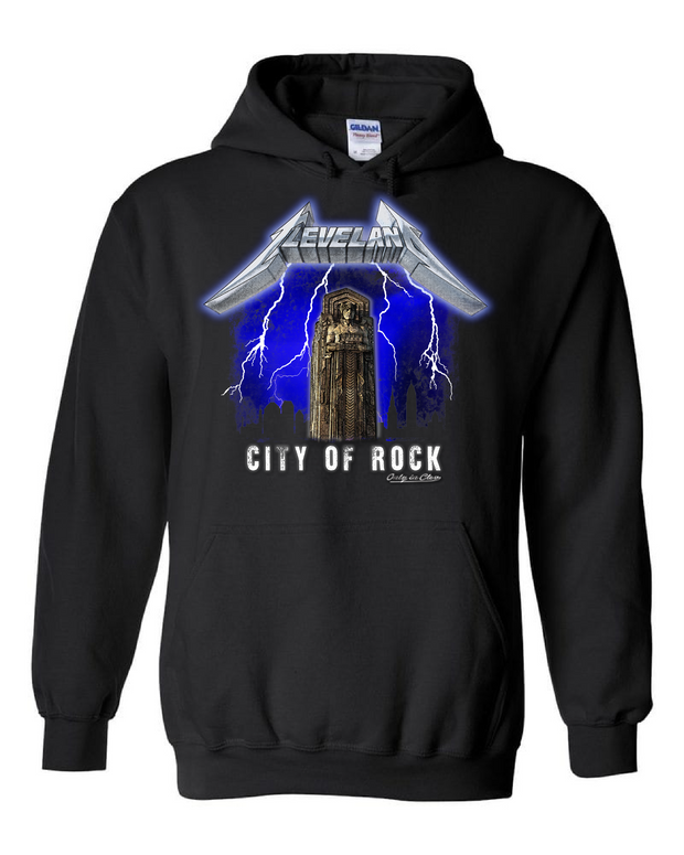"Metallic Guardian" Design on Black