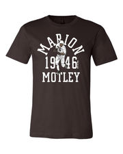 "Marion Motley Throwback" Design on Brown