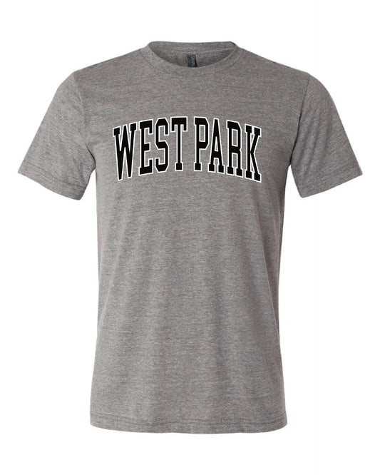 "West Park" Neighborhood Design on Gray - Only in Clev