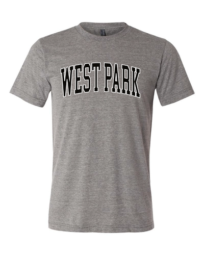 "West Park" Neighborhood Design on Gray - Only in Clev