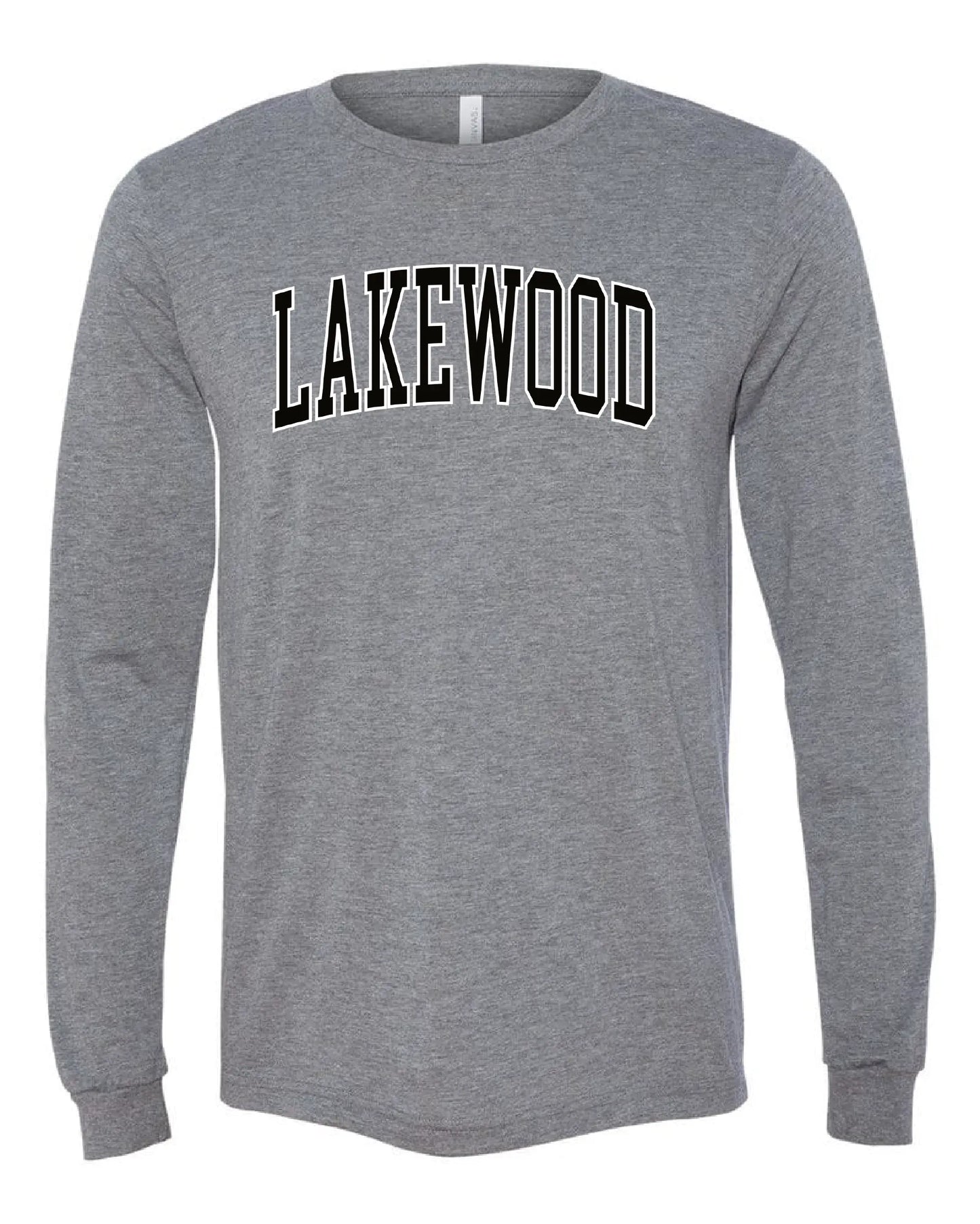 "Lakewood" Neighborhood Design on Gray - Only in Clev