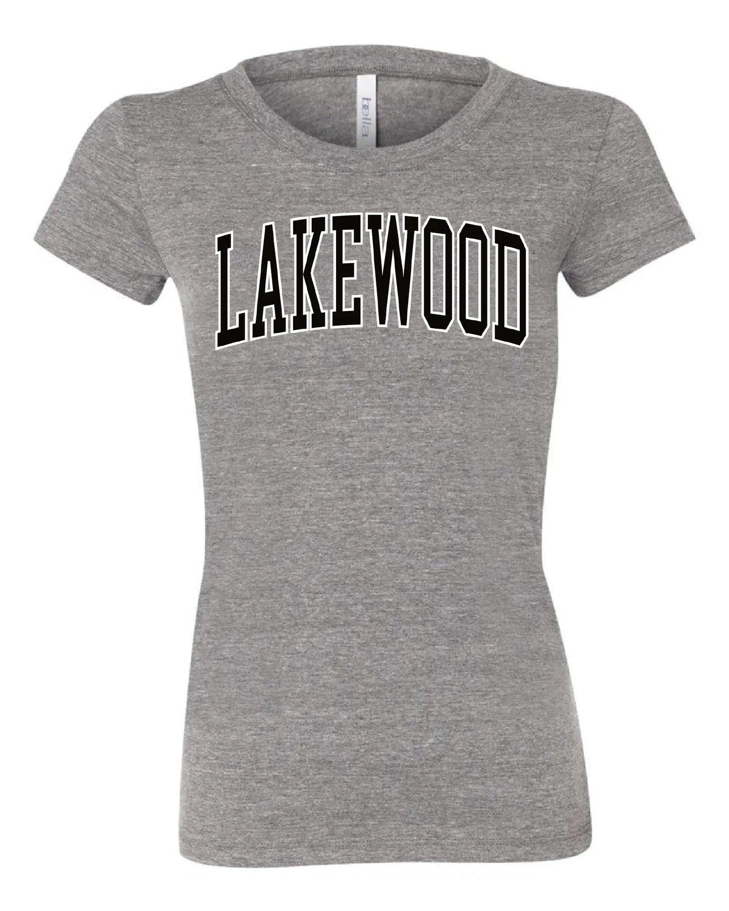 "Lakewood" Neighborhood Design on Gray - Only in Clev