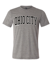 "Ohio City" Neighborhood Design on Gray - Only in Clev