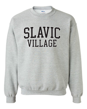 "Slavic Village" Neighborhood Design on Gray - Only in Clev